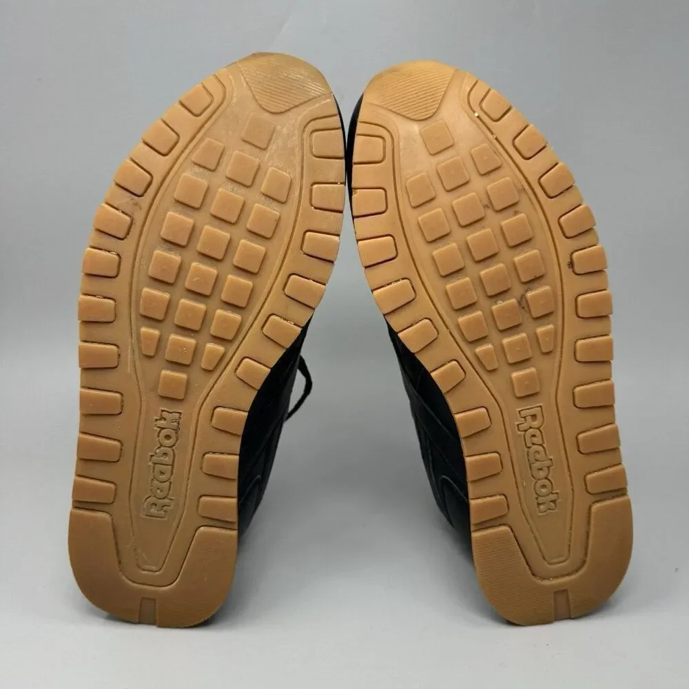 Reebok Mens Classic Harman Run CM9204 Black Casual Shoes Sneakers Size 10.5